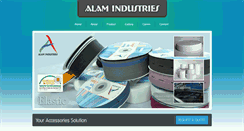Desktop Screenshot of alamindustries.com